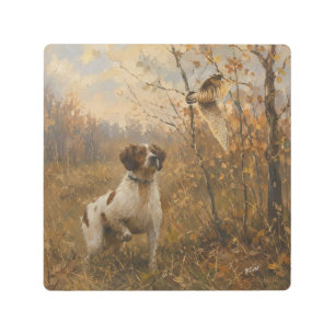 Brittany Spaniel – Woodcock Hunting Art