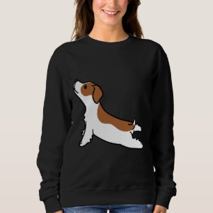Brittany Spaniel Yoga Sweatshirt