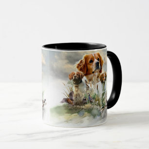 Brittany Spaniels , French Brittany , Bird dog Mug