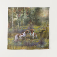Brittany Spaniels,  Woodcock Hunting , Art