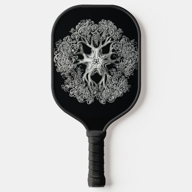 brittle star print pickleball paddle (Front)