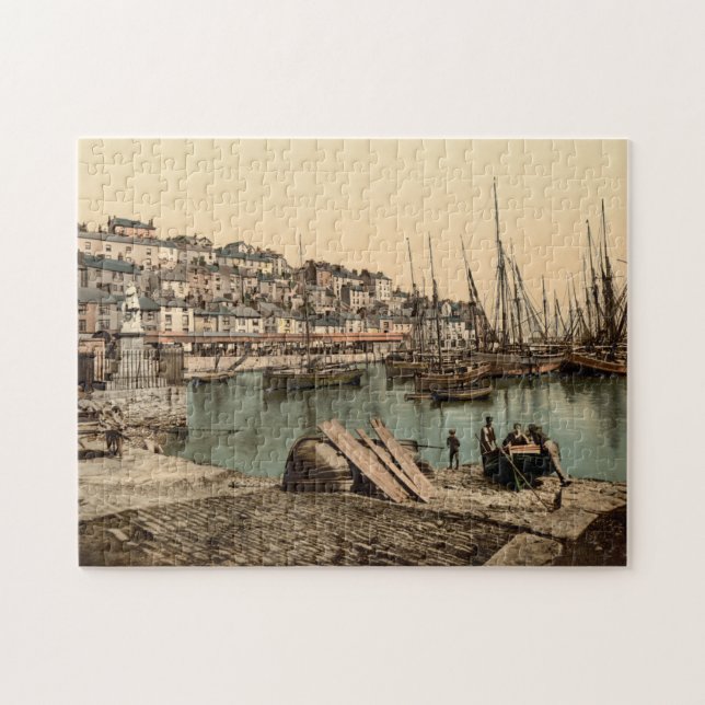 Brixham IV, Devon, England Jigsaw Puzzle (Horizontal)