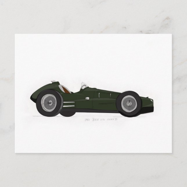 BRM V16 POSTCARD (Front)