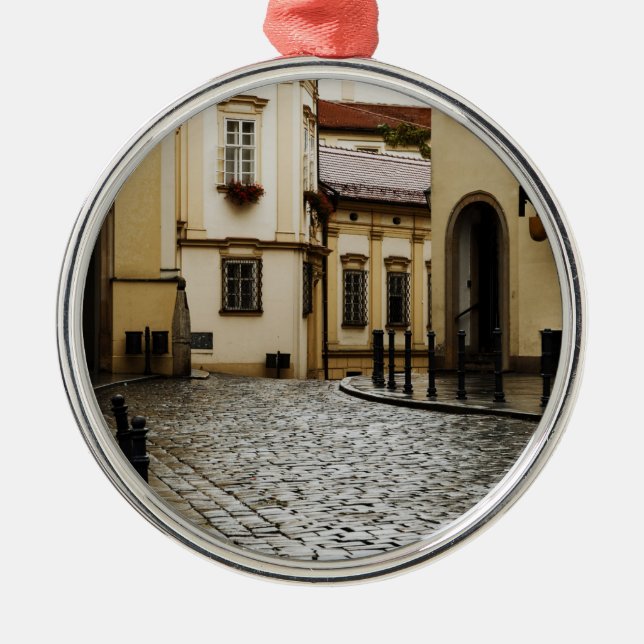 Brno, Czech Republic  Metal Ornament (Front)