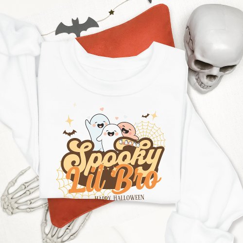 Bro Custom Halloween Family Matching Spooky Outfit Baby T_Shirt
