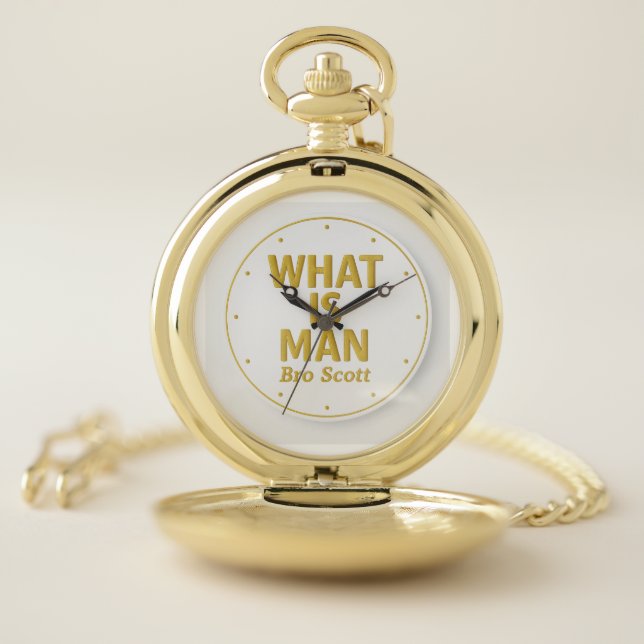 Bro Leo WHAT IS MAN Stop Watch (Inside)