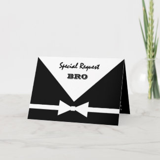 BRO - Special Request - Be My Best Man Invitation