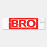 Bro Stamp Bumper Sticker