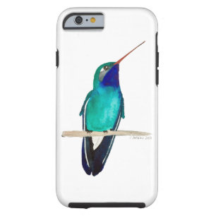 Broad-billed Hummingbird Perched Tough iPhone 6 Case