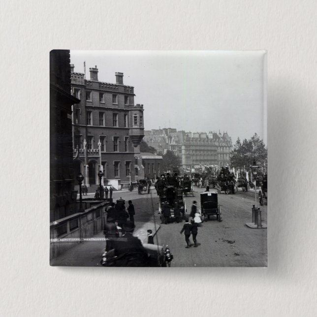 Broad Sanctuary, Westminster Button (Front)