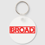 Broad Stamp Keychain