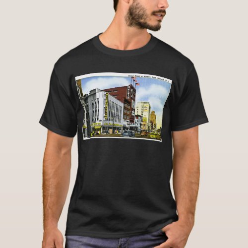 Broad Street at Military Park Newark New Jersey T_Shirt