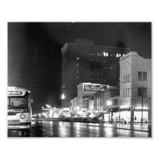 Broad Street at Night Photo Print