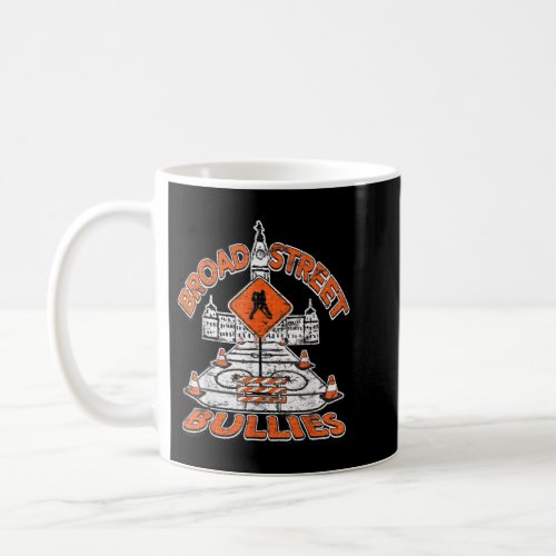 Broad Street Bullies Philadelphia Orange and Black Coffee Mug