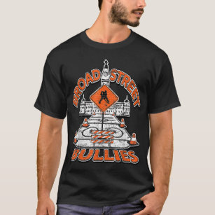 Broad Street Bullies Philadelphia Orange And Black Hockey Long Sleeve T- Shirt T-Shirt