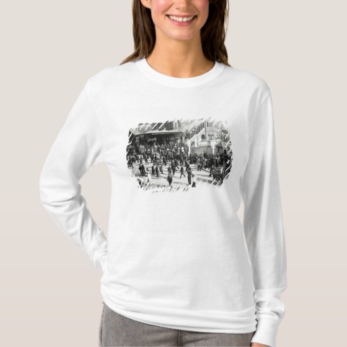 Broad Street Railway Station London c1890 T_Shirt