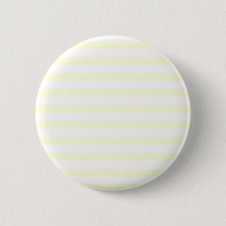 Broad Stripes - White and Light Yellow Pinback Button