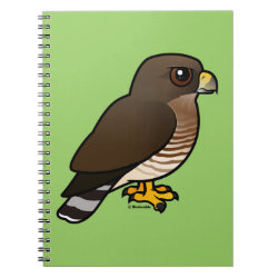 Broad-winged Hawk Photo Notebook (6.5