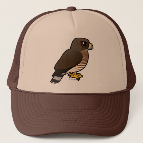 Broad-winged Hawk Trucker Hat | Cute Bird Gifts