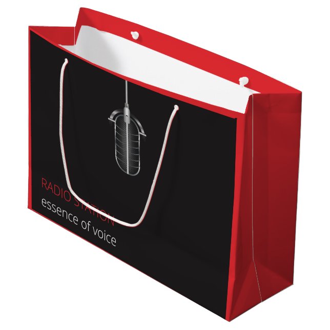 Broadcast Gift Bag (Front Angled)