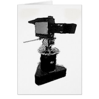 Broadcast TV Camera from 1970's or 1980's Cards