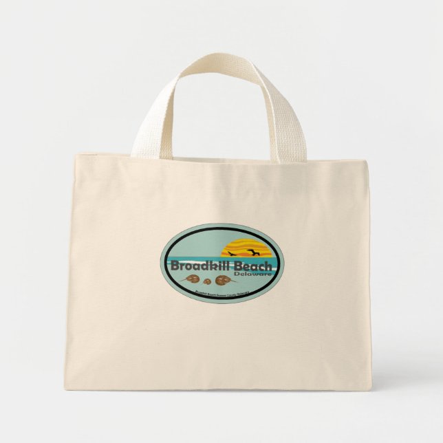 Broadkill Beach Delaware. Mini Tote Bag (Front)