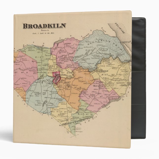 Broadkiln 3 Ring Binder (Front/Inside)