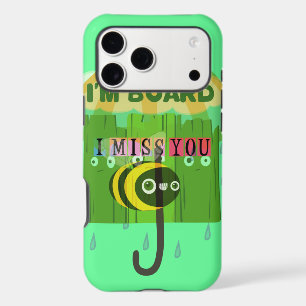 Broadly Speaking I miss You: Inspirational Text  iPhone 17 Pro Max Case