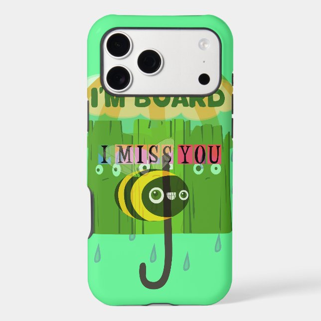 Broadly Speaking I miss You: Inspirational Text  Case-Mate iPhone Case (Back)