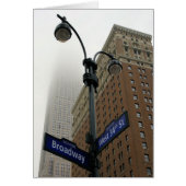 Broadway & 34th -New York City - Blank Inside (Front)
