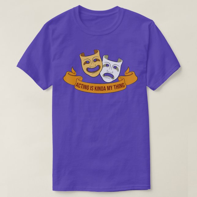 Broadway Actor Drama Musical Theater  - 3  T-Shirt (Design Front)