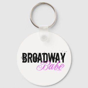 Broadway Babe Keychain