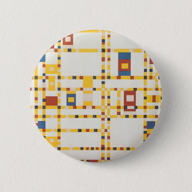 Broadway Boogie Woogie Button (Front)