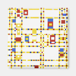 Broadway Boogie Woogie Magnet