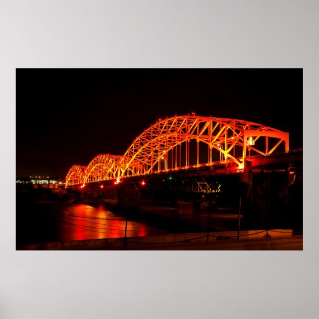 Broadway Bridge by Buck Cash Poster (Front)