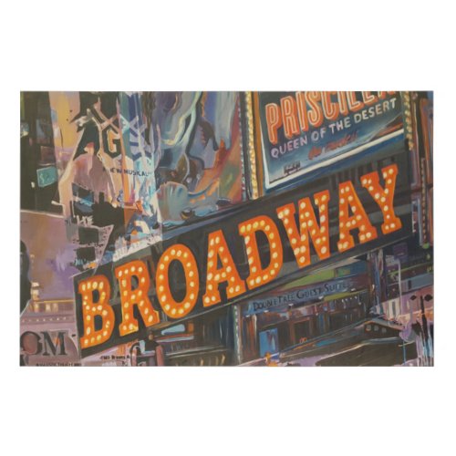 Broadway Canvas Print