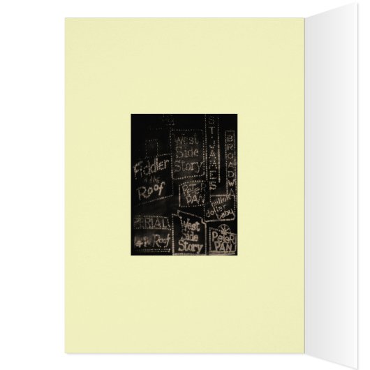 Broadway ~ Card (Inside (Left))