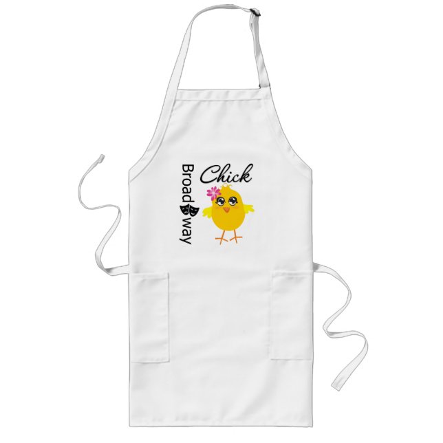 Broadway Chick Long Apron (Front)
