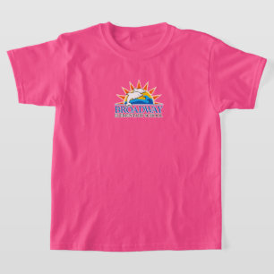 Broadway Elementary School kids white logo shirt
