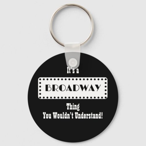 Broadway Keychain