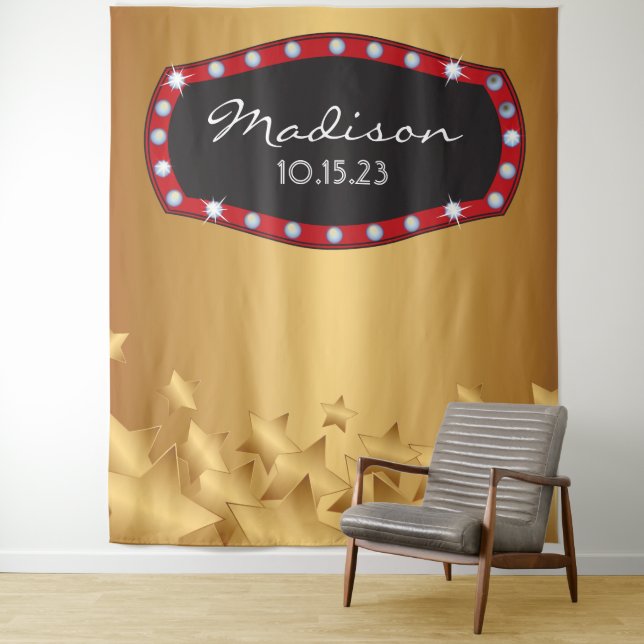 BROADWAY MARQUEE Photo-Op Backdrop (In Situ)