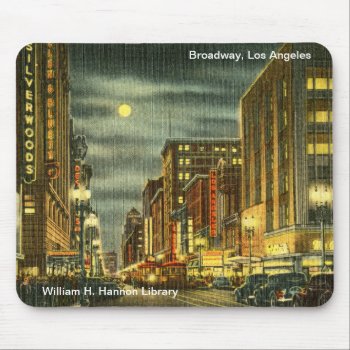 Broadway Mousepad by lmulibrary at Zazzle
