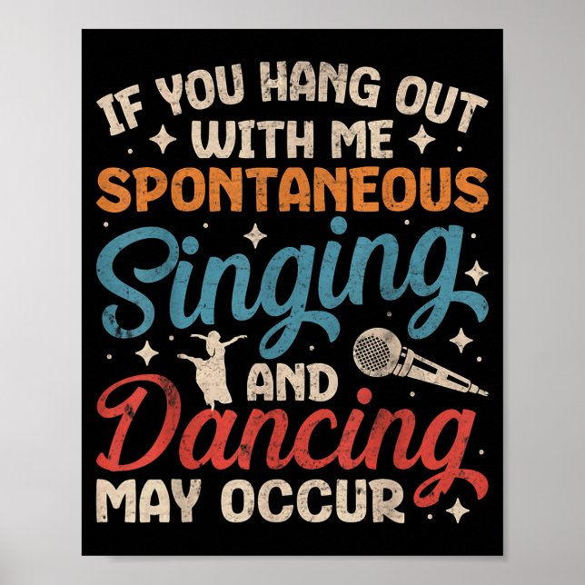 Broadway Musical Theater Nerd Theatre Geek Drama L Poster (Front)