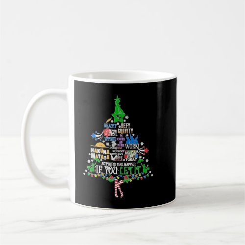 Broadway Musical Theatre Christmas Tree Funny Xmas Coffee Mug