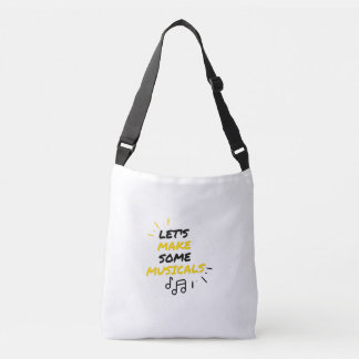 Broadway musicals and theatre crossbody bag