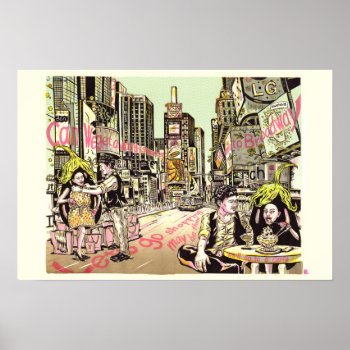 Broadway Poster by JungyeonRoh at Zazzle