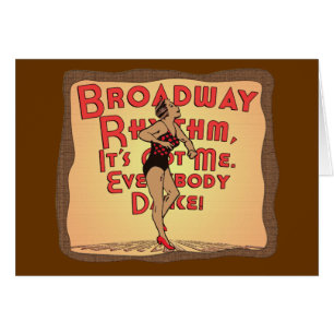 Broadway Rhythm Cards