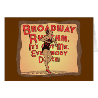 Broadway Rhythm Cards
