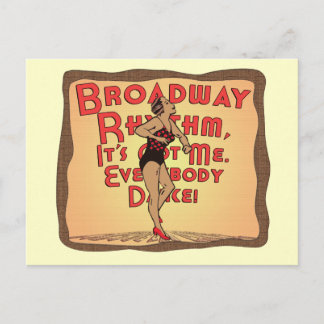 Broadway Rhythm Postcard