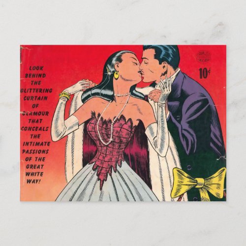 Broadway Romances Comic Book Postcard